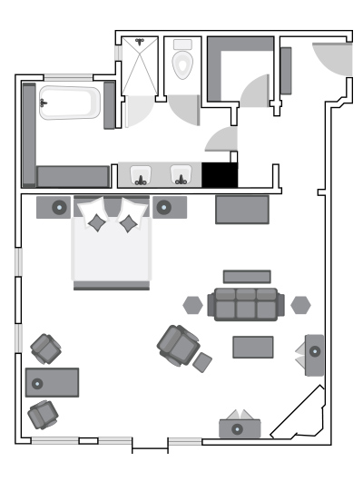 Thorsen Suite Floor Plan