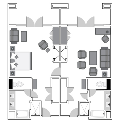 Palisade Suite Floor Plan