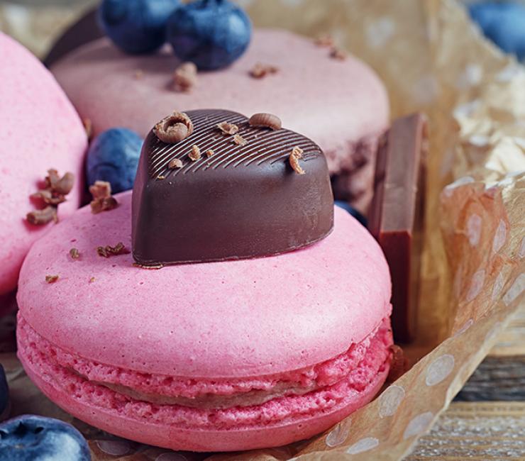 Selection of delicious treats