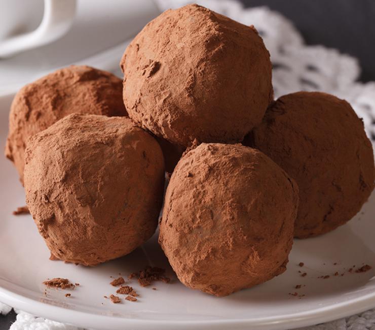 Molded chocolates and truffles