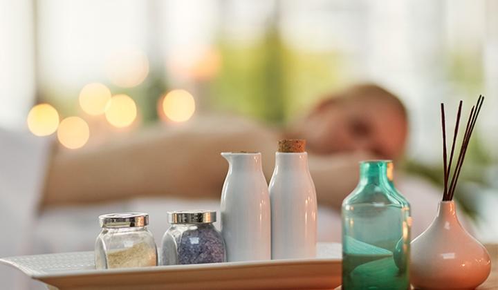 Spa treatment room
