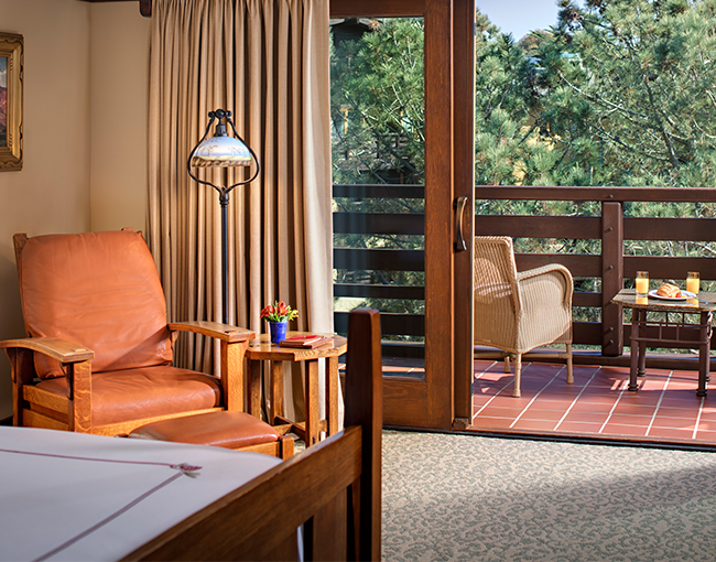 Reserve Room looking out into the gardens