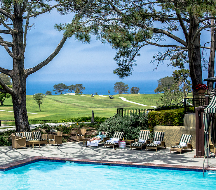 Swimming pool at The Lodge at Torrey Pines
