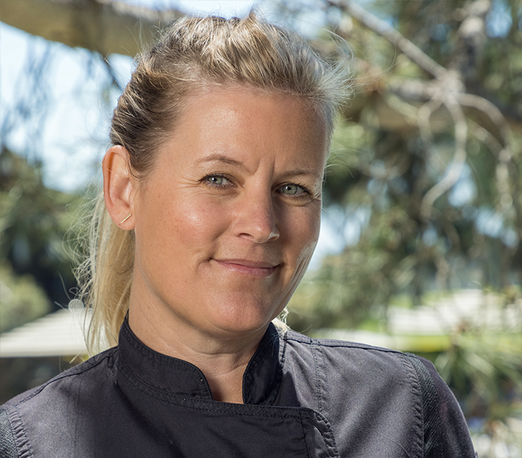 Kelli Crosson, Chef de Cuisine, A.R. Valentien