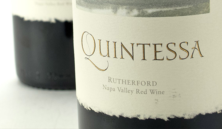 Bottles of Quintessa wine featured at the Signature Wine Dinner at A.R. Valentien in The Lodge at Torrey Pines.