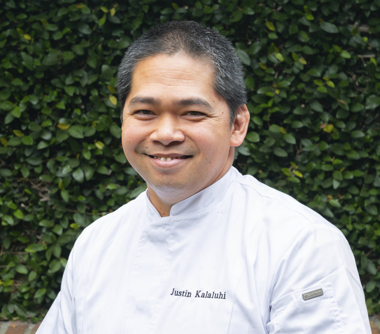 Justin Kalaluhi Executive Sous Chef, A.R. Valentien