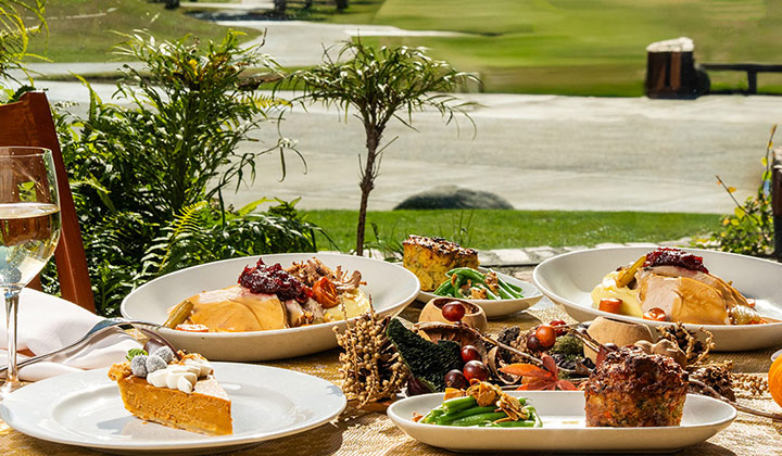 Thanks Giving dinner at the Grill